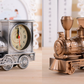 ⏰ ¡Despierta con estilo retro! 🚂🎶 Reloj despertador modelo locomotora vintage